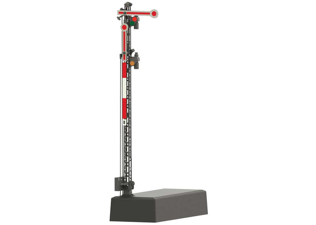Home Signal w/Lattice Mast Version 1 -- Hp 0/Hp 1/Hp 2 Aspects
