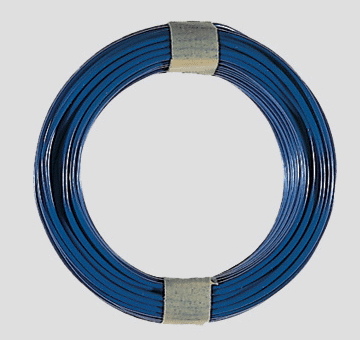 Single-Conductor Wire - 33'  10.1m -- Blue