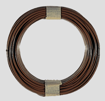 Single-Conductor Wire - 33'  10.1m -- Brown