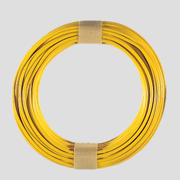 Single-Conductor Wire - 33'  10.1m -- Yellow