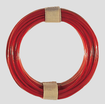 Single-Conductor Wire - 33'  10.1m -- Red