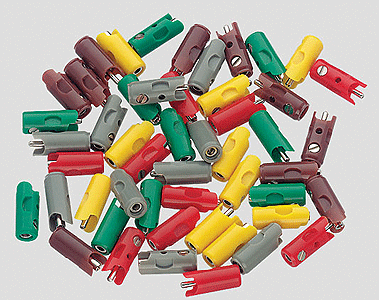 New Style Plugs pkg(10) -- Brown