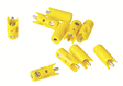 New Style Plugs pkg(10) -- Yellow