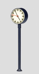 Illuminated Station Platform Clock