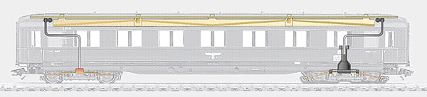 LIGHTING KIT F/SKIRTED CARS -- For 43200/01