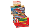 These Worlds Freight 12-Car Set - 3-Rail - Ready to Run - Start-Up -- 4 Each of Gondolas w/Different Loads-1