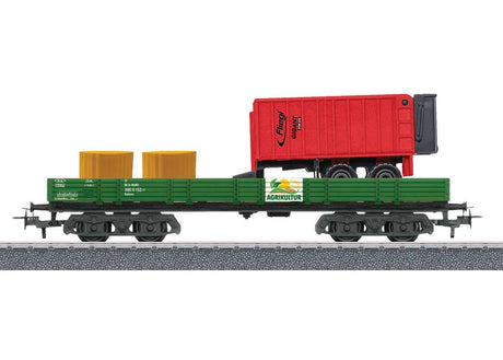These Worlds Freight 12-Car Set - 3-Rail - Ready to Run - Start-Up -- 4 Each of Gondolas w/Different Loads-2
