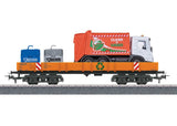 These Worlds Freight 12-Car Set - 3-Rail - Ready to Run - Start-Up -- 4 Each of Gondolas w/Different Loads-4