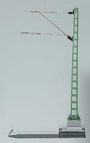 Marklin HO Catenary -- Standard Mast  Height: 3-15/16"  Pkg(5)