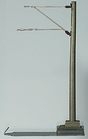 Marklin HO Catenary -- Concrete Mast  Height: 3-15/16"  Pkg(5)