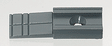 Marklin HO Catenary -- Mast Base pkg(20)