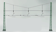 Marklin HO Catenary -- Cross Span Assembly for 3 Tracks