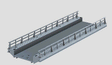 C-Track -- Straight Ramp - 7-3/32"  18cm