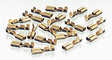 Marklin Flat Spade Connectors - 1/8"  32mm -- For C-Track pkg(20)