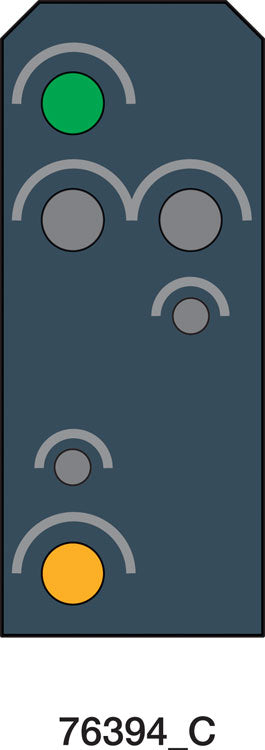 Color Light Exit Signal-3
