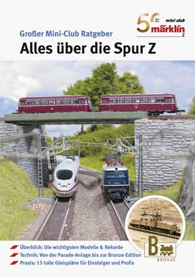 50 Years of Mini-Club Z Scale -- German Language, Softcover, 164 Pages