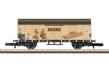 Type Gl 11 Wood Boxcar - Ready to Run -- Carl Zeiss (2024 Museum Car, Era III, beige, gray)