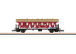 Type Ci Corridor Coach - Ready to Run -- 2025 Christmas Car (red, gold, white)