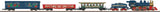 American Christmas Market Starter Set - Standard DC -- Christmas Express (120 Volts; Includes 4-6-0 Loco, Coach, Gondola, Boxcar)-2