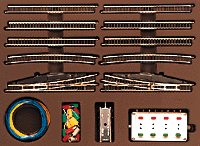 E Extension Set w/Electric Turnouts