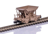 Talbot Self-Unloading Ballast Hopper - Ready to Run -- Cast Bronze, Unpainted-1