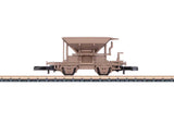 Talbot Self-Unloading Ballast Hopper - Ready to Run -- Cast Bronze, Unpainted-2