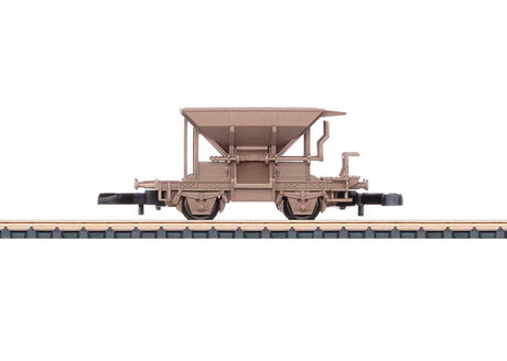 Talbot Self-Unloading Ballast Hopper - Ready to Run -- Cast Bronze, Unpainted-2