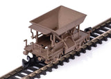Talbot Self-Unloading Ballast Hopper - Ready to Run -- Cast Bronze, Unpainted-3
