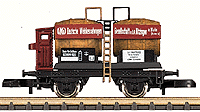 Wine Barrel Car w/Brakeman's Cab