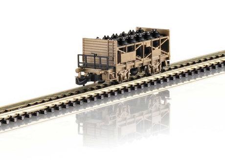Acid Canister Car - Ready to Run -- Cast Bronze with Load-1