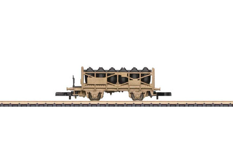 Acid Canister Car - Ready to Run -- Cast Bronze with Load-2