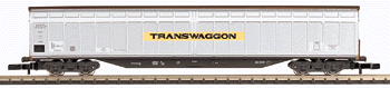 Sliding Wall Boxcar -- DB Transwaggon