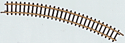 Curve Track -- 7-11/16"  19.5cm Radius, 30-Degree