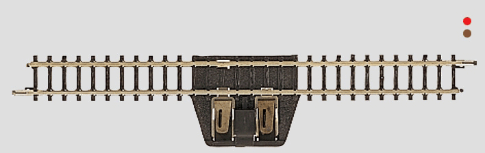 Straight Feeder Track -- 4-3/8"  11.1cm