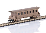 2-Axle Open Platform Coach - Ready to Run -- Real Bronze Casting-1