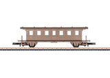 2-Axle Open Platform Coach - Ready to Run -- Real Bronze Casting-2