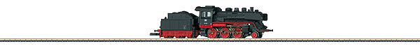 Steam Class 24 Loco w/Tender Powered -- German Federal Railroad