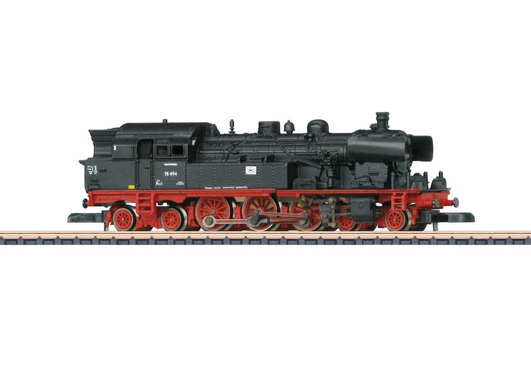 Class 78 4-6-4T - Standard DC -- German State Railroad DR (Era III, black, red)