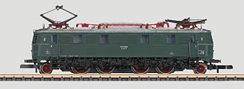 Class E 19 Electric - Standard DC -- German Federal Railway (Era III; green, gray)