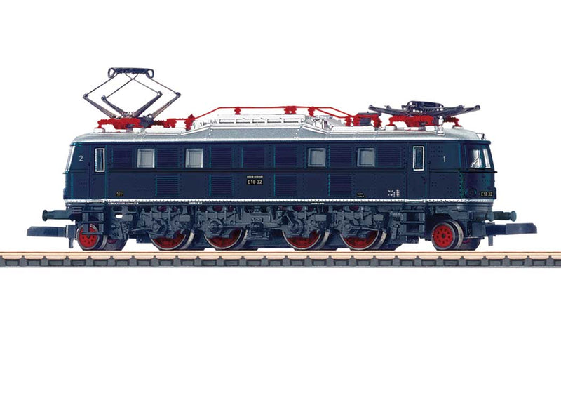 Class E 18 Electric - Standard DC -- German Federal Railroad DB (Era III, blue, red, silver)