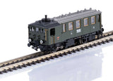 Class Kittel CidT 8 Steam-Powered Rail Car - Standard DC -- Grand Ducal Baden State Railroad G. Bad. Sts. B. (Era I 1915, green, silver)-1