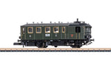 Class Kittel CidT 8 Steam-Powered Rail Car - Standard DC -- Grand Ducal Baden State Railroad G. Bad. Sts. B. (Era I 1915, green, silver)-2