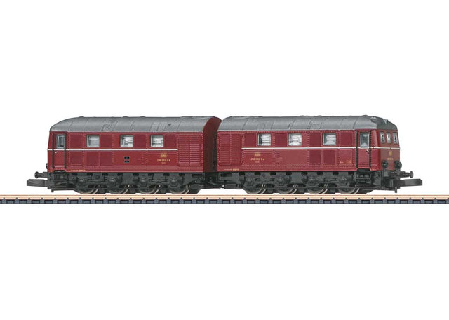 Class 288 Double Diesel - Standard DC -- German Federal Railroad DB (Era IV, red, gray)