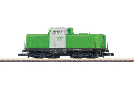 Class 212 Diesel - Standard DC -- Salzburg Railroad Transport Logistics SETG #V100.57 (Era VI 2020, green, whi