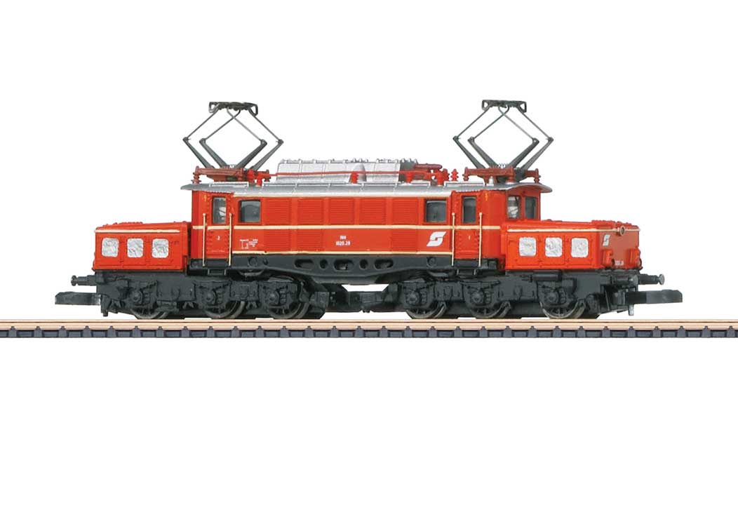 Class 1020 Electric - Standard DC -- Austrian Federal Railways OBB (Era VI, red, black, silver)