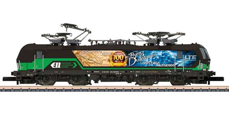 Siemens Vectron Class 193 Electric - Standard DC -- ELL Austria (Era VI 2022, Flying Dutchman Graphics, black, green, blue, gold