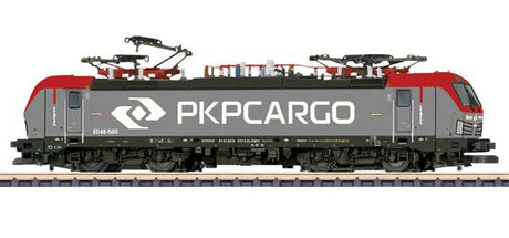 Siemens Vectron Class 370/EU-46 Electric - Standard DC -- PKP Cargo (Era VI, gray, red)