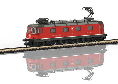Class Re 6/6 Electric - Standard DC -- Swiss Federal Railways SBB/CFF/FFS #11666 Stein am Rhein (Era V, red, black)-1