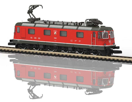 Class Re 6/6 Electric - Standard DC -- Swiss Federal Railways SBB/CFF/FFS #11666 Stein am Rhein (Era V, red, black)-3