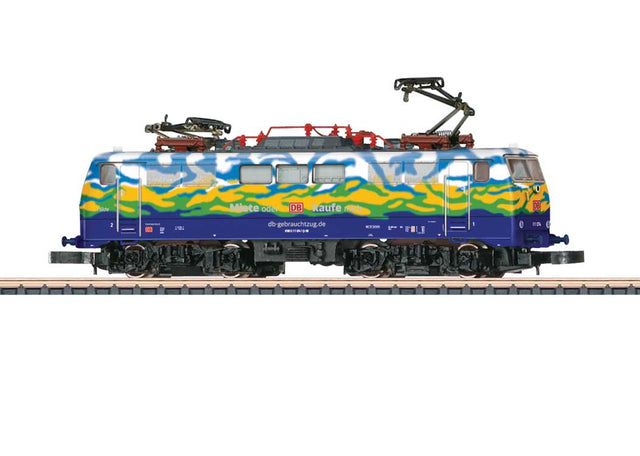 Class 111 Electric - Standard DC -- German Railroad DB AG #111 074-1 (Era V, Touristik Scheme, blue, green)